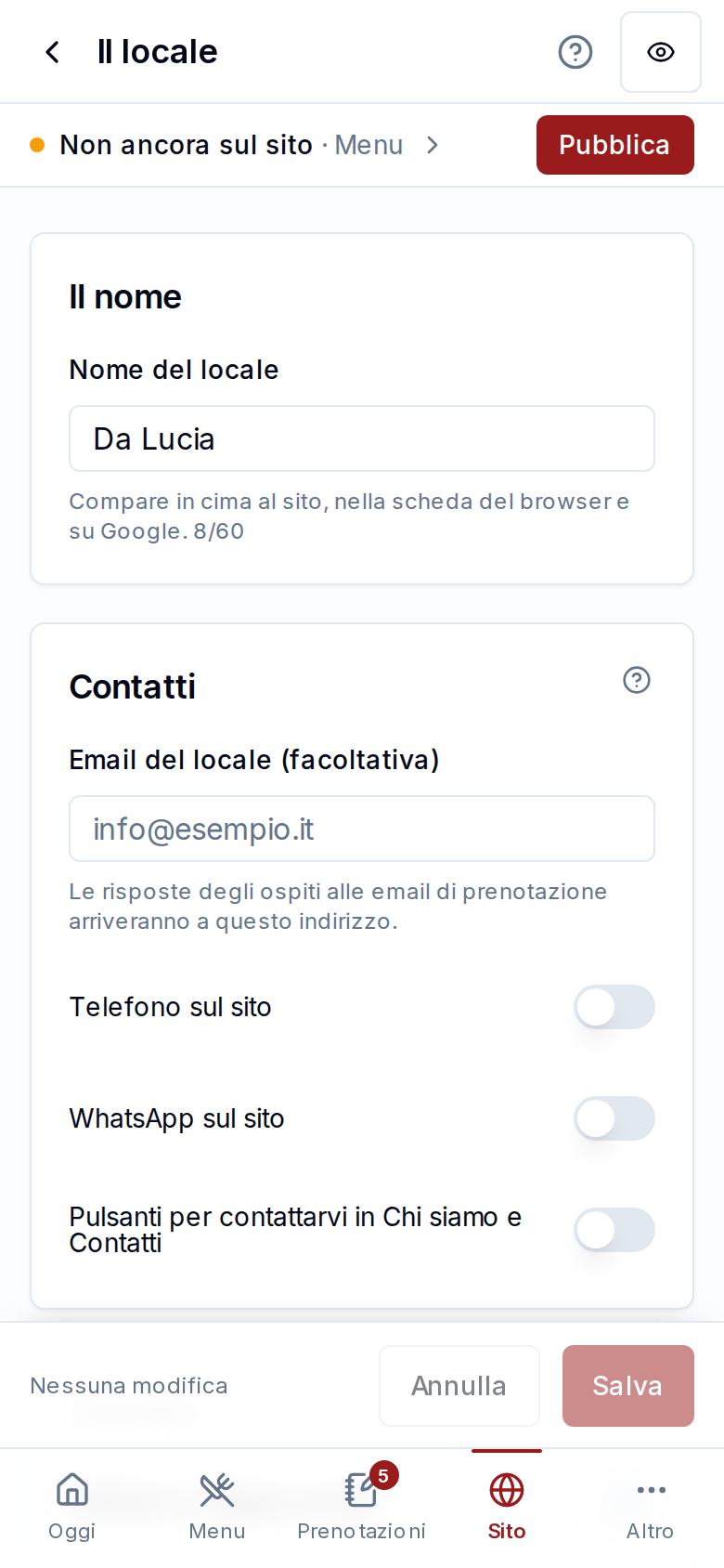 Il locale
